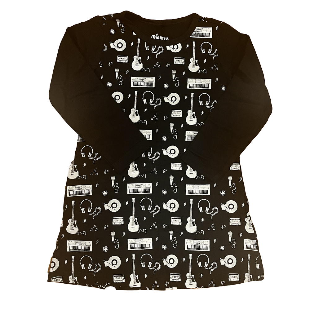 Mightly Girls Rock n Roll Dress size: 2-5T